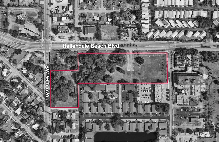 Primary Photo Of 5434 W Hallandale Beach Blvd, Pembroke Park Land For Sale