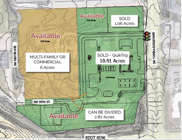 Primary Photo Of 3847 S Topeka Blvd, Topeka Land For Lease