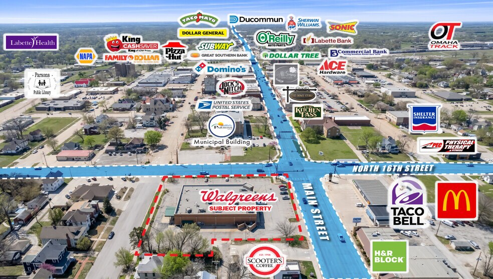 More Photos Of 1528 Main St, Parsons Drugstore For Sale