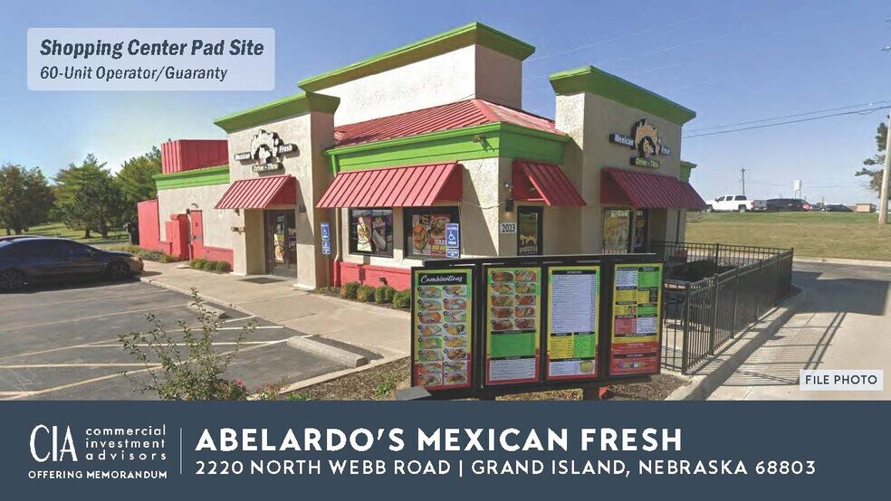 Primary Photo Of 2220 N Webb Rd, Grand Island Fast Food For Sale
