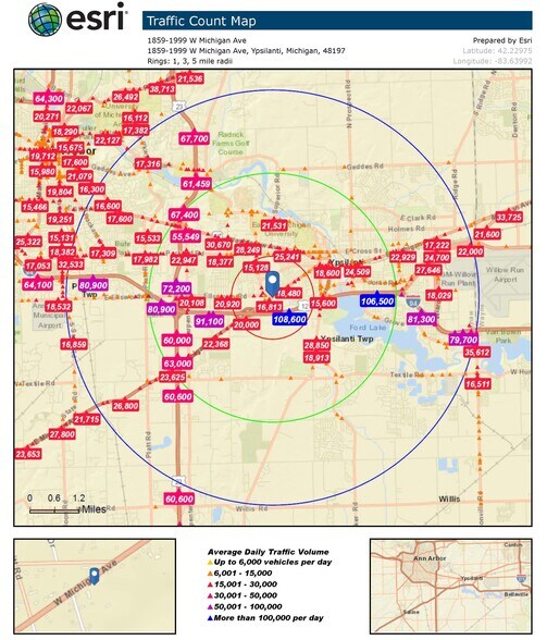 More Photos Of 1879 W Michigan Ave, Ypsilanti Land For Sale