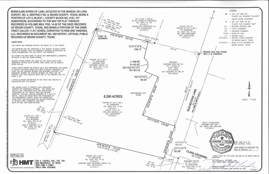 More Photos Of 20421 Gus McCrae Lane, San Antonio Land For Sale