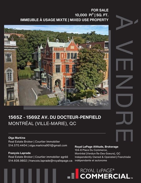 More Photos Of 1565 Av Du Docteur-Penfield, Montréal Specialty For Sale
