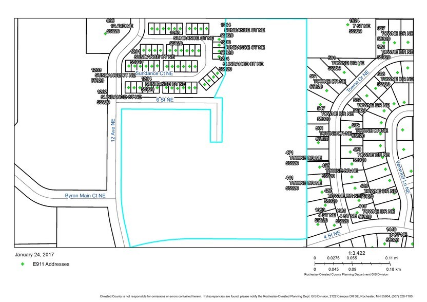 More Photos Of 7th St NE, Byron Land For Sale