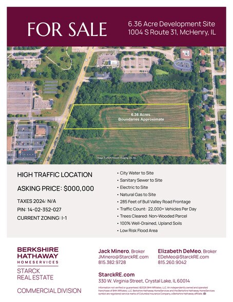 Primary Photo Of 1004 S State Route 31, McHenry Land For Sale