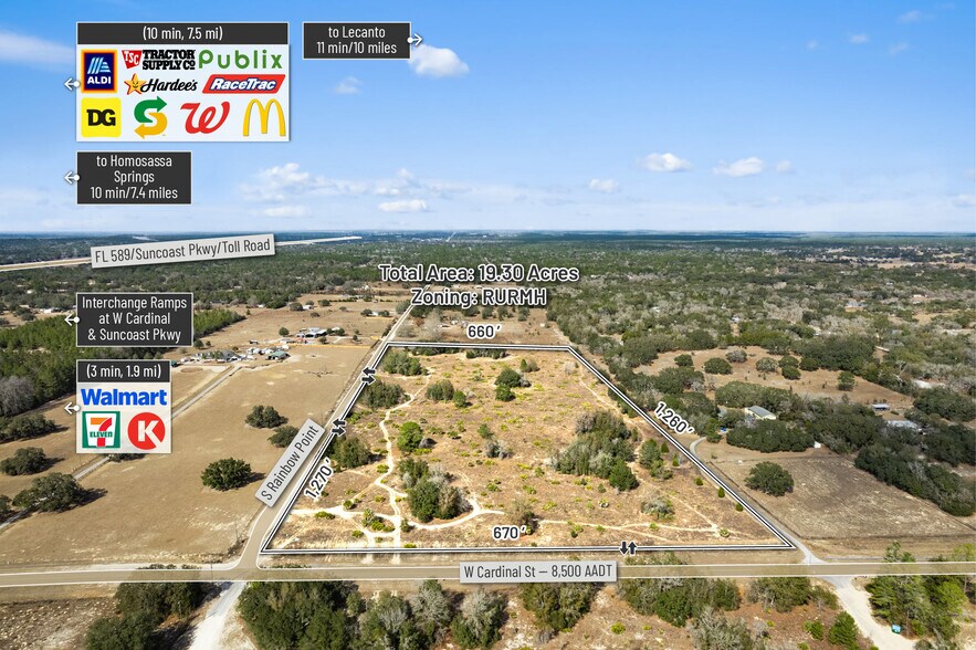 More Photos Of 6725 S Rainbow Pt, Homosassa Land For Sale