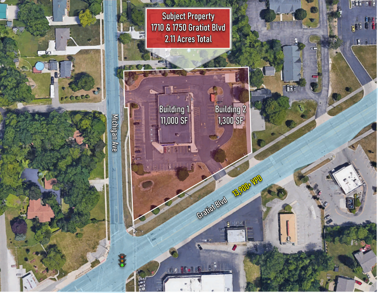 More Photos Of 1750 Gratiot Blvd, Marysville Freestanding For Lease