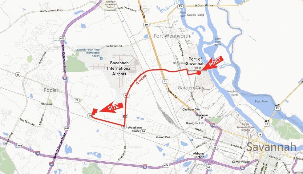 More Photos Of 5250 Old Louisville Rd, Pooler Warehouse For Lease