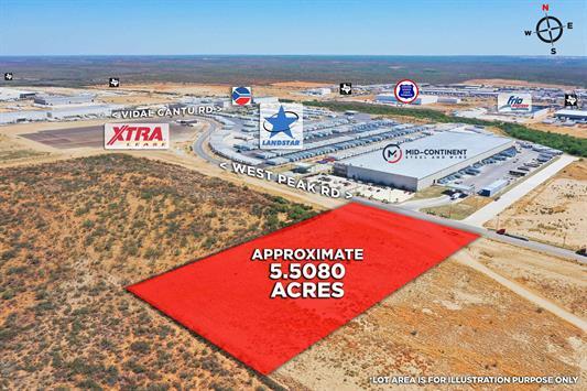 Primary Photo Of 18514 W Peak Rd, Laredo Land For Sale