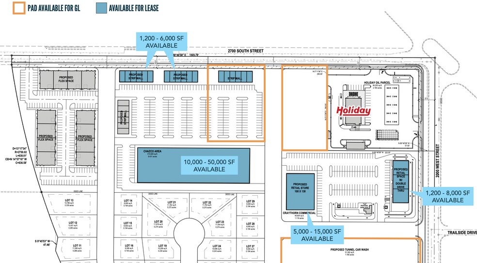 More Photos Of SWC 2700 South & 2000 West, Syracuse Land For Lease