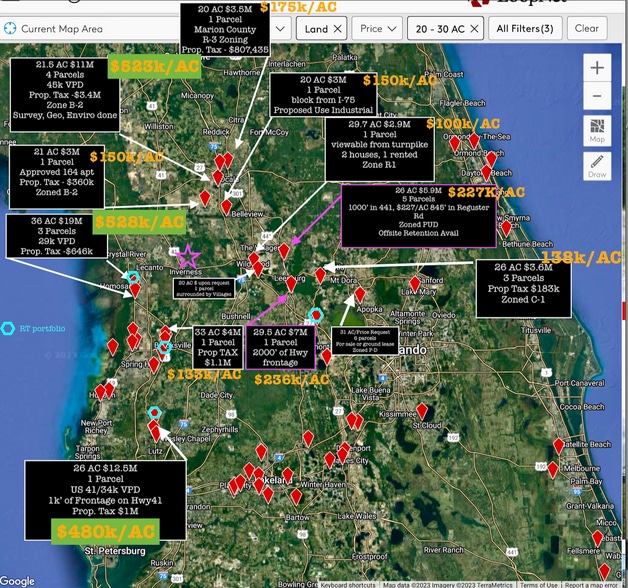 Primary Photo Of 785 & 935 N Independence Hwy, Inverness Land For Sale