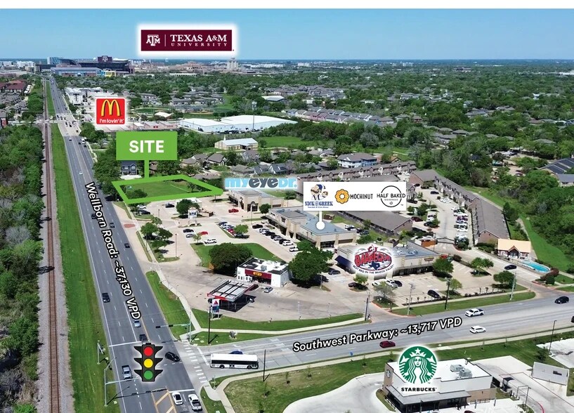 More Photos Of 1201 Wellborn Rd, College Station Land For Lease