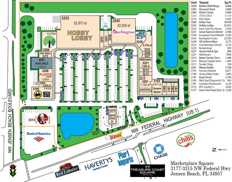 More Photos Of 3183-3299 NW Federal Hwy, Jensen Beach Unknown For Lease