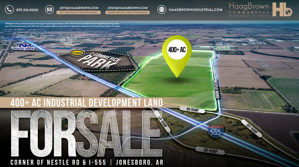 Primary Photo Of Corner of Nestle Rd and I-555, Bay Land For Sale