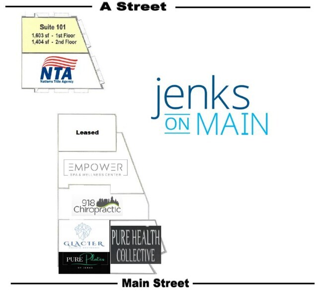 More Photos Of 201-203 W Main St, Jenks Office For Lease