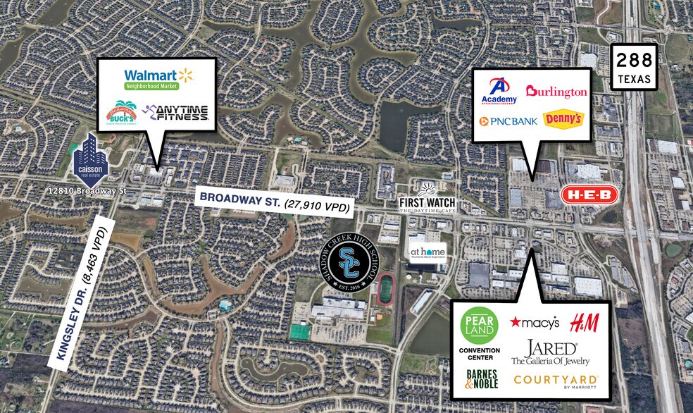 More Photos Of 12810 W Broadway St, Pearland Unknown For Lease