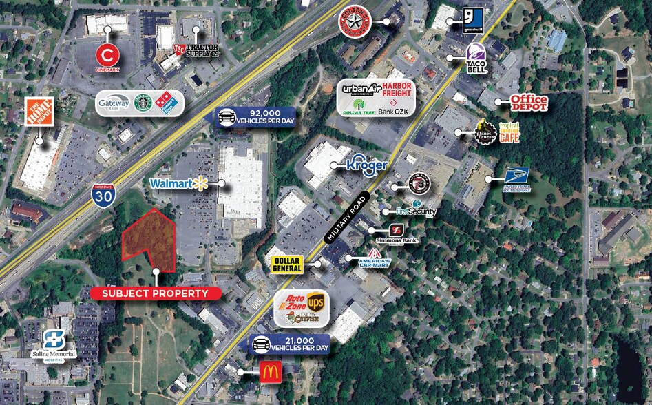 More Photos Of 17279 17279 I-30 South, Benton Fast Food For Lease