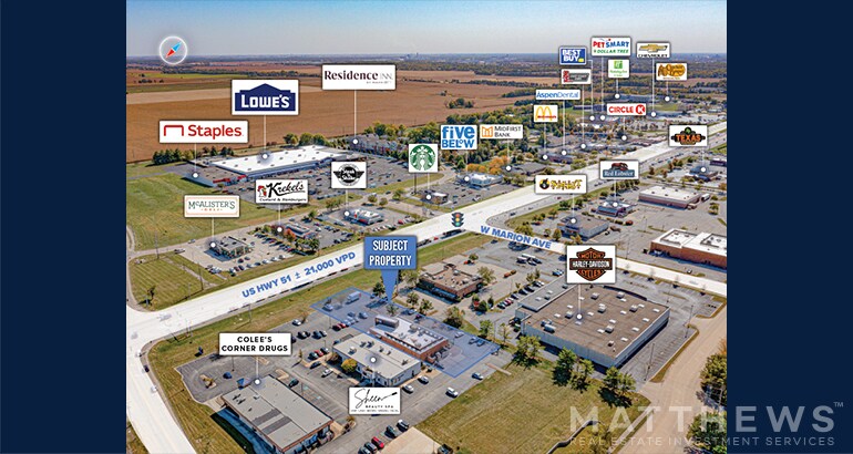 More Photos Of 851 S Route 51, Forsyth Restaurant For Sale