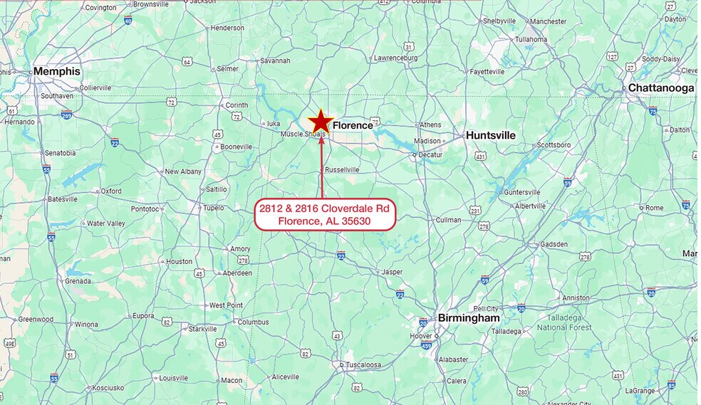 More Photos Of 2816 Cloverdale Rd, Florence Land For Lease