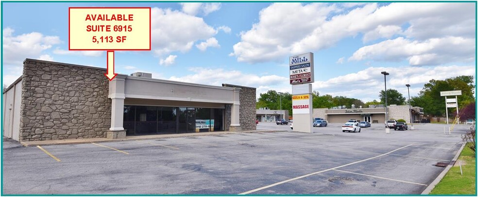 Primary Photo Of 6915-6971 E 71st St, Tulsa General Retail For Lease