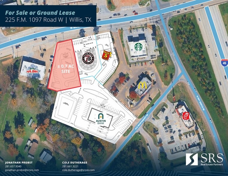 Primary Photo Of 225 FM 1097 Rd W, Willis Land For Lease