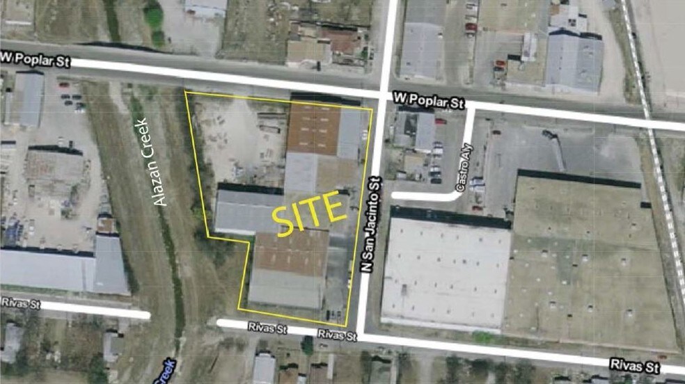 Primary Photo Of 1209-1219 N San Jacinto St, San Antonio Manufacturing For Lease