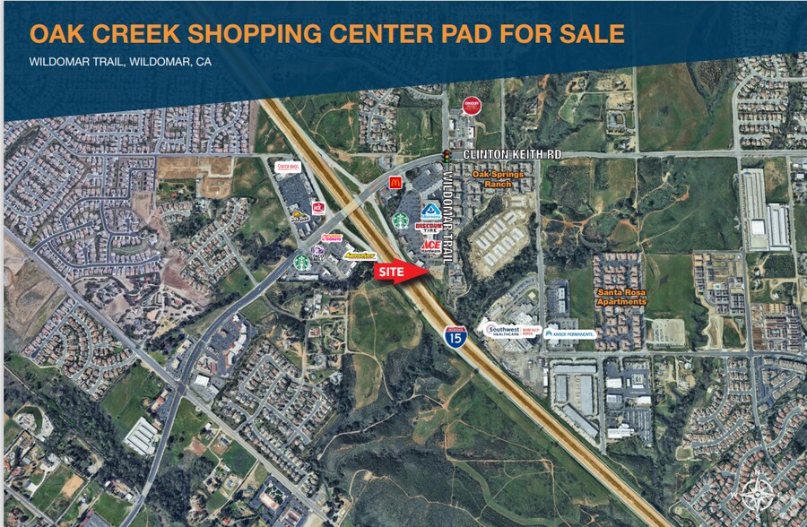 Primary Photo Of Clinton Keith Rd, Wildomar Land For Sale