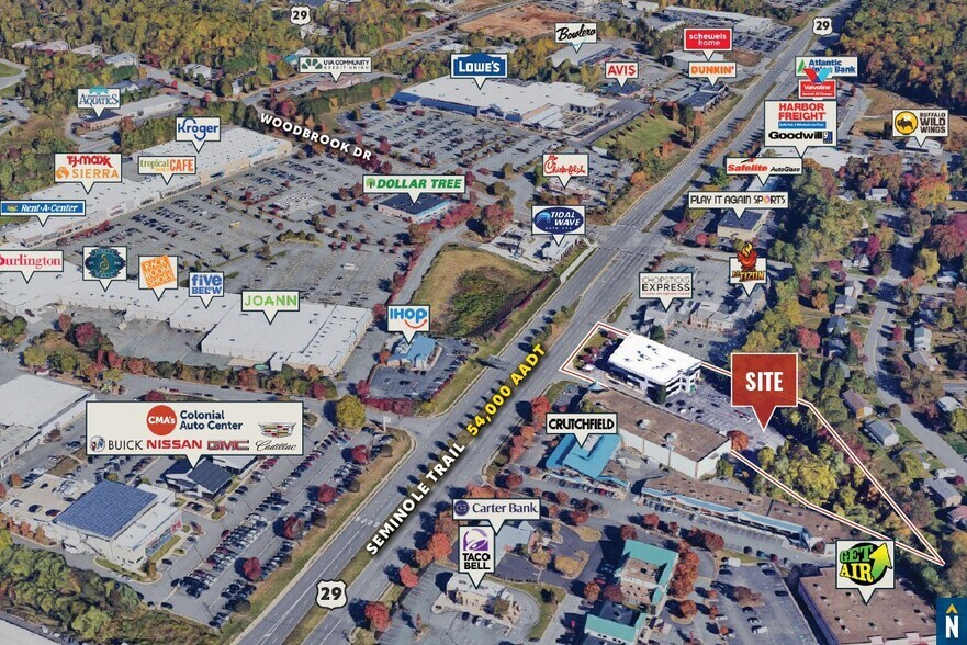 More Photos Of 1807 Seminole Trl, Charlottesville Office For Lease