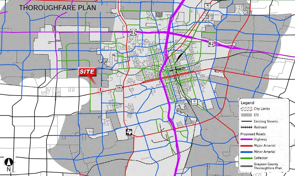 More Photos Of NWC of Hwy 56 & Friendship Rd, Sherman Land For Sale