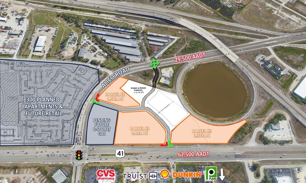 More Photos Of SEC of US-41 @ Alico Road, Fort Myers Land For Lease