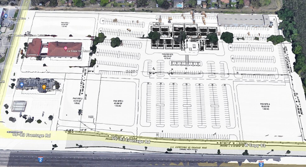 More Photos Of NEQ Tower Rd & Interstate 2, Alamo Land For Sale