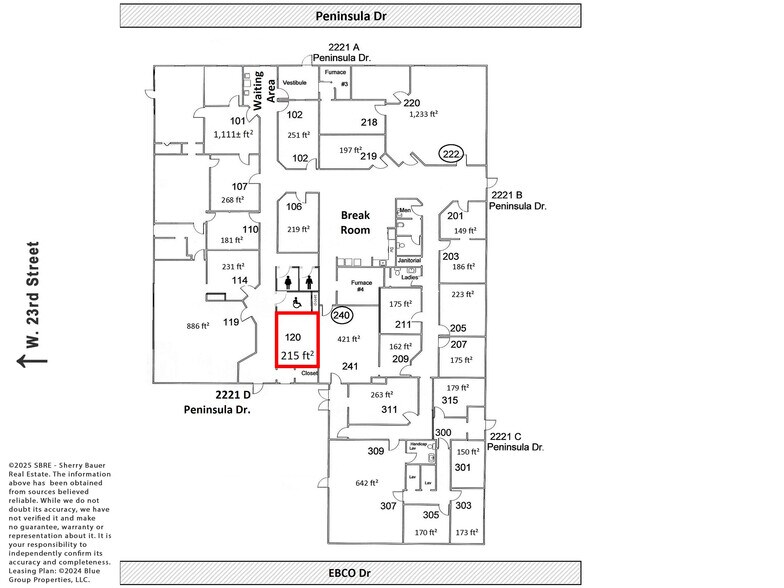 More Photos Of 2221 Peninsula Dr, Erie Office For Lease