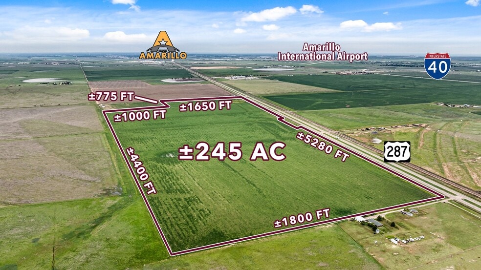 Primary Photo Of 17400 HIGHWAY 287, Amarillo Land For Sale