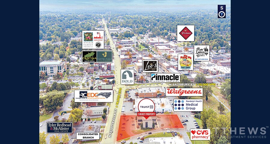 More Photos Of 261 N Fayetteville St, Asheboro Bank For Sale