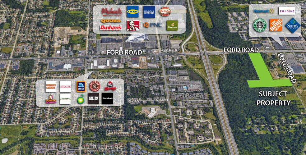 More Photos Of Ford Rd, Canton Land For Sale
