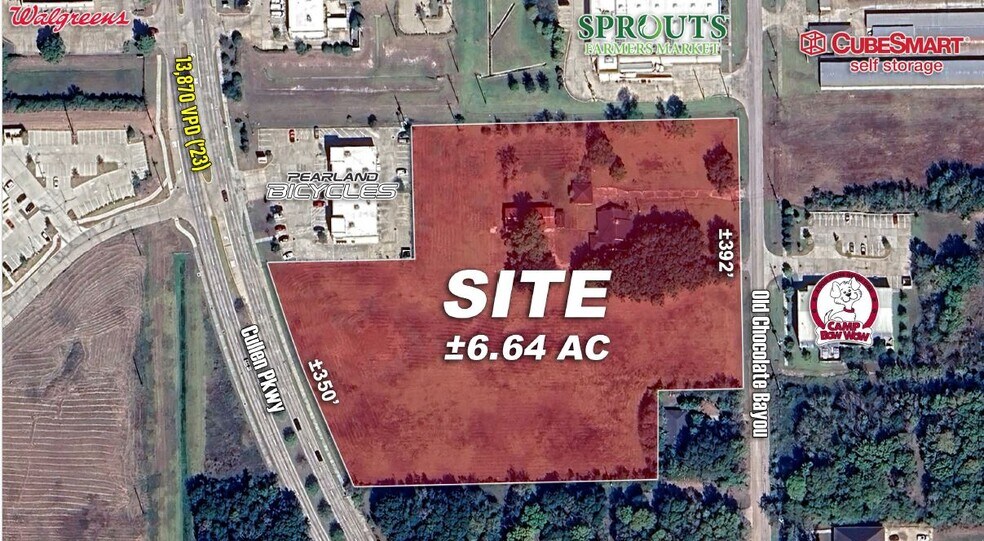 More Photos Of 2830 Old Chocolate Bayou Rd, Pearland Land For Sale