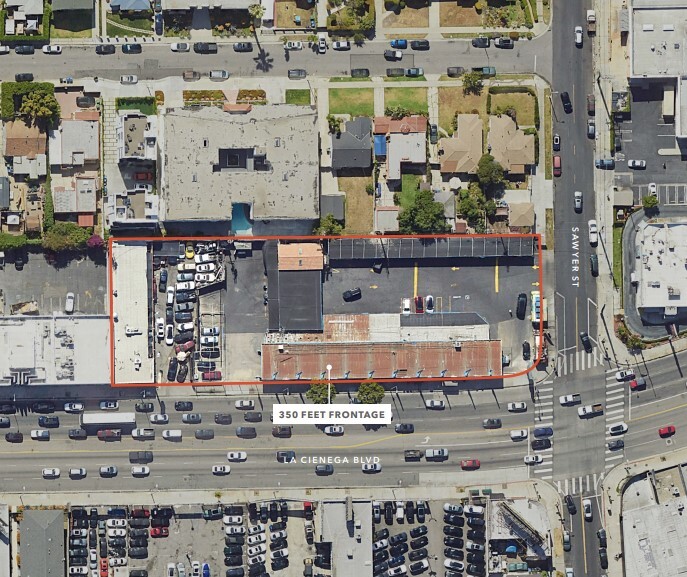 Primary Photo Of 1907 S La Cienega Blvd, Los Angeles Land For Lease