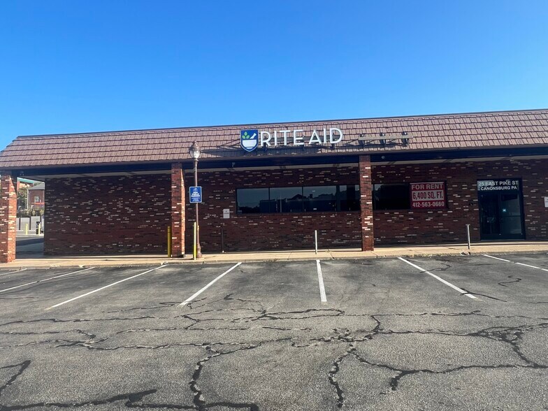 More Photos Of 25 E Pike St, Canonsburg General Retail For Lease