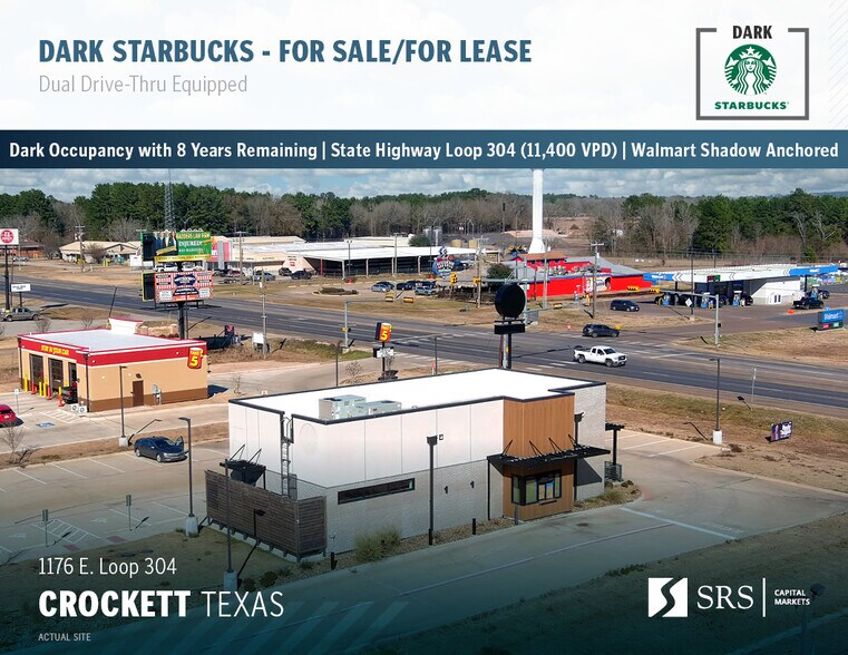 Primary Photo Of 1176 304 loop, Crockett Fast Food For Sale