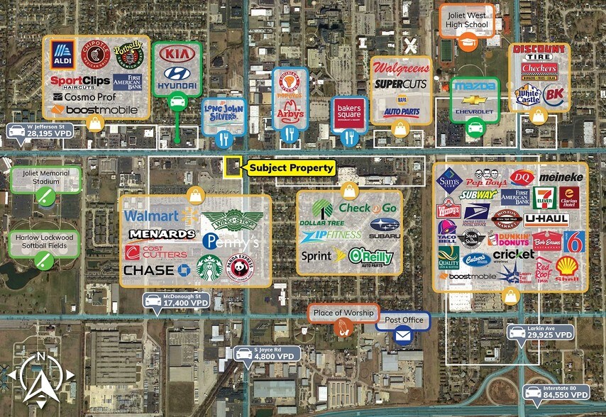 More Photos Of 2400 W Jefferson St, Joliet Restaurant For Sale