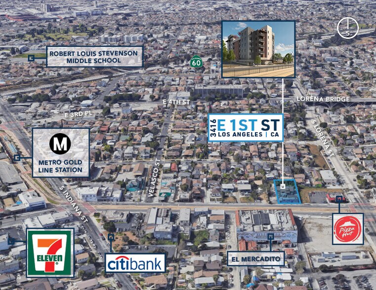 More Photos Of 3416 E 1st St, Los Angeles Land For Sale