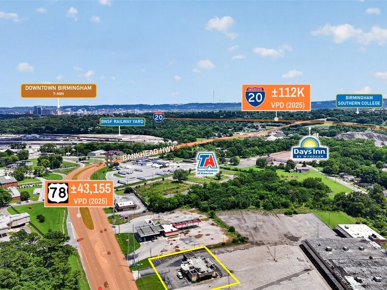 Primary Photo Of 1151 Bankhead Hwy W, Birmingham Bank For Sale