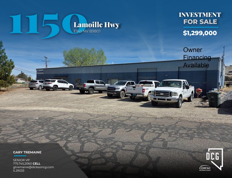 Primary Photo Of 1150 Lamoille Hwy, Elko Manufacturing For Sale