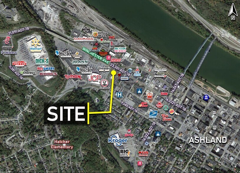 More Photos Of 700 Winchester Ave, Ashland Freestanding For Lease