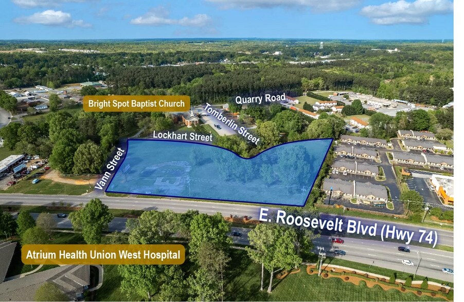 More Photos Of E Roosevelt Blvd Hwy 74, Monroe Land For Sale