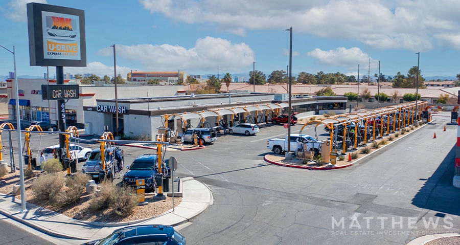 Primary Photo Of 6451 W Charleston Blvd, Las Vegas Carwash For Sale