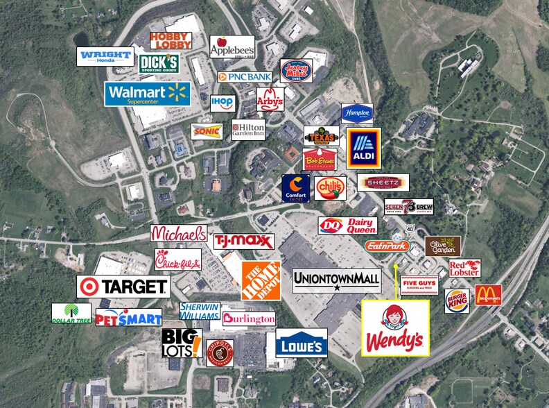 More Photos Of 89 Restaurant Row, Uniontown Fast Food For Sale