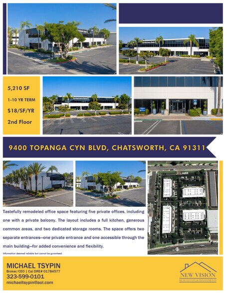 More Photos Of 9400 Topanga Canyon Blvd, Chatsworth Office For Lease