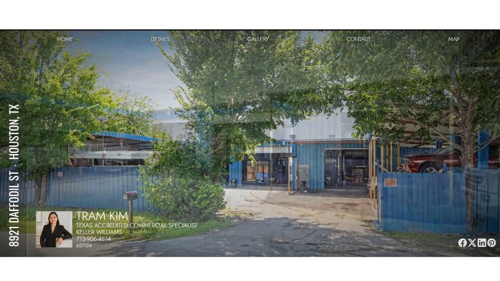 Primary Photo Of 8921 Daffodil Ave, Houston Auto Repair For Sale