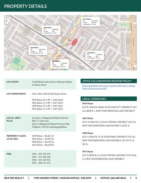 More Photos Of 5019 Payne St, Vancouver Land For Sale
